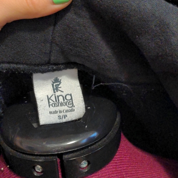 Unique black hoodie - Picture 4 of 4